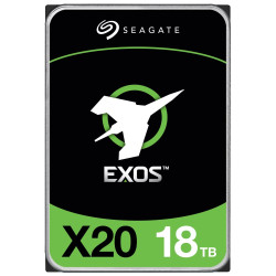 SEAGATE Exos X20 18TB HDD ST18000NM003D SATA 3,5" 7200 rpm 256MB 512E 4KN