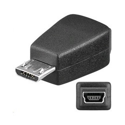 PREMIUMCORD Redukce USB 2.0 Mini B - Micro B (F 5pin M)