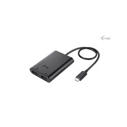 i-tec USB-C Dual 4K 60Hz (single 8K 30Hz) HDMI Video Adapter