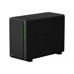 Synology Disk Station DS218play - Server NAS - 2 zásuvky - SATA 6Gb s - RAID 0, 1, JBOD - RAM 1 GB - Gigabit Ethernet - iSCSI podpora