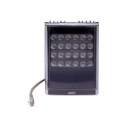 AXIS T90D30 PoE IR-LED Illuminator - Infračervený iluminátor - montáž na strop, montáž na sloupek, montáž na stěnu - interiér, venkovní použití - černá - pro AXIS P1455-LE, P1455-LE-3 License Plate Verifier Kit, V5938 50 Hz
