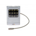 AXIS T90D25 - Bílý LED reflektor - montáž na strop, montáž na sloupek, montáž na stěnu - interiér, venkovní použití - 25 Watt - bílá, stříbrná - pro AXIS P1455-LE, P1455-LE-3 License Plate Verifier Kit, V5938 50 Hz