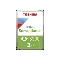 TOSHIBA HDD S300 Surveillance (SMR) 2TB, SATA III, 5400 rpm, 128MB cache, 3,5", BULK