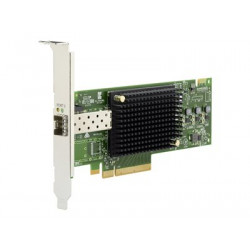 Emulex LPe31000-M6 Gen 6 (16Gb), single-port HBA (upgradeable to 32Gb) - Adaptér hostitelské sběrnice - PCIe 3.0 x8 nízký profil - 16Gb Fibre Channel Gen 6 x 1