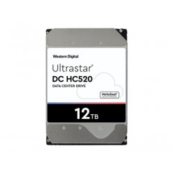 WD Ultrastar DC HC520 HUH721212ALN600 - Pevný disk - 12 TB - interní - 3.5" - SATA 6Gb s - 7200 ot min. - vyrovnávací paměť: 256 MB