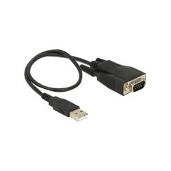 Delock - Sériový adaptér - USB typ A (M) do DB-9 (M) - 35 cm