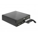 Delock 5.25" Mobile Rack for 1 x 5.25" Slim Drive + 2 x 2.5" SATA HDD SSD - Pouzdro disku - 2.5" - černá