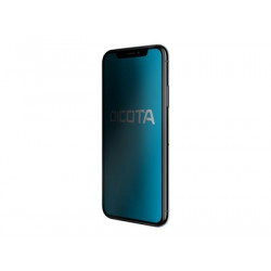 DICOTA Secret - Ochrana obrazovky pro mobilní telefon - s bezpečnostním filtrem - čtyřcestné - průhledná - pro Apple iPhone X