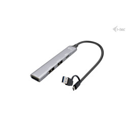 I-Tec USB-A USB-C Metal HUB 1x USB-C 3.1 + 3x USB 2.0 