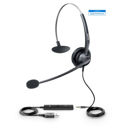 Yealink UH33 Mono Jack Drát MS Černá