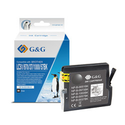 G&G kompatibilní ink s LC-1000BK, LC-970BK, NP-B-0051BK 1000BK 970BK, black, 500str.