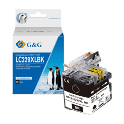 G&G kompatibilní ink s LC-229XL, NP-B-0229XLBK, black, 2400str.