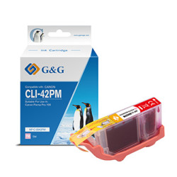 G&G kompatibilní ink s CLI-42PM, NP-C-0042PM, photo magenta