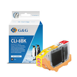 G&G kompatibilní ink s CLI8BK, NP-C-0008BK, black, 490str.