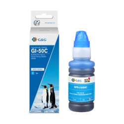 G&G kompatibilní ink s GI-50 C, NPR-CGI50C, cyan, 7700str.