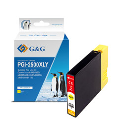 G&G kompatibilní ink s PGI 2500XL, NP-C-2500XLY C, yellow