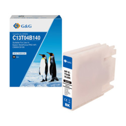 G&G kompatibilní ink s C13T04B140, NP-E-T04BXLBK-A, black, 5800str.