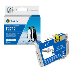 G&G kompatibilní ink s C13T27124012, NP-R-2712C, cyan