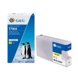 G&G kompatibilní ink s C13T79044010, NP-E-7904Y, yellow, 2000str.