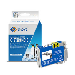 G&G kompatibilní ink s C13T29914010, T29XL, NP-R-2991BK, black, 14,6ml, ml