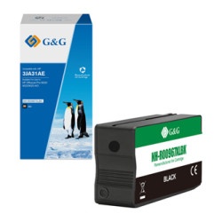 G&G kompatibilní ink s 3JA31AE, NH-R00967XLBK, black, 3000str.