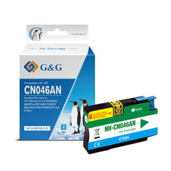 G&G kompatibilní ink s CN046AE, NP-H-0951XLC(HP950XL, cyan, 1500str.