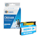 G&G kompatibilní ink s CN054AE, NP-H-0933XLC(HP932XL, cyan, 825str.