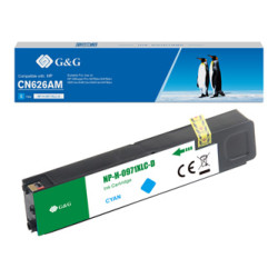 G&G kompatibilní ink s CN626AE, NP-H-0971XLC(H970, cyan, 6600str.