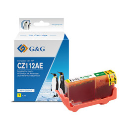 G&G kompatibilní ink s CZ112AE, NP-H-0655Y(HP655 (, yellow, 600str.