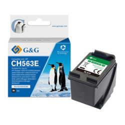 G&G kompatibilní ink s CH563EE, HP 301XL, NH-RC563BK, black, 18ml, ml