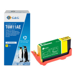 G&G kompatibilní ink s T6M11AE, HP 903XL, NH-R00903XLY, yellow, 825str.