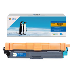 G&G kompatibilní toner s Brother TN245C, TN225C, TN265C, TN295C, TN255C, NT-PB225C, cyan, 2200str.