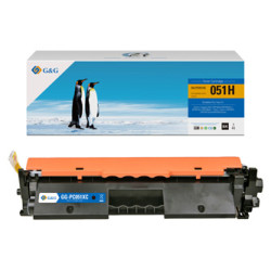 G&G kompatibilní toner s Canon CRG051H, NT-PC051XC, black, 4100str., high capacity