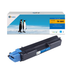 G&G kompatibilní toner s Kyocera TK580C, NT-CKTK580C, cyan, 2800str.