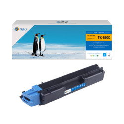 G&G kompatibilní toner s Kyocera TK590C, NT-CKTK590C, cyan, 5000str.