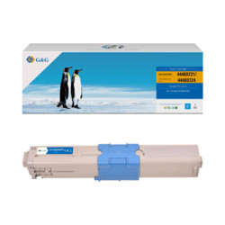 G&G kompatibilní toner s OKI 44469724, NT-COC510FC, cyan, 5000str.