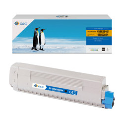 G&G kompatibilní toner s OKI 45862840, NT-COMC853FBK, black, 7000str.