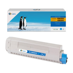 G&G kompatibilní toner s OKI 45862839, NT-COMC853FC, cyan, 7300str.