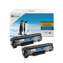 G&G kompatibilní toner s HP CB435A, CB436A, CE285A, CE278A, Canon CRG128, NT-PH435CUU, HP 35A, black, 2000str.