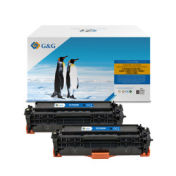 G&G kompatibilní toner s HP CC530A, CE410X, CF380X, Canon CRG118, CRG718, C, NT-PH530UBK, HP 304A, black, 3500str.