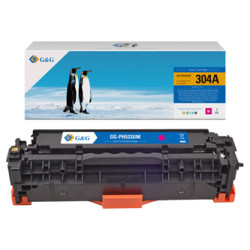 G&G kompatibilní toner s HP CC533A, CE413A, CF383A, Canon CRG118, CRG718, C, NT-PH533UM, HP 304A, magenta, 2800str.