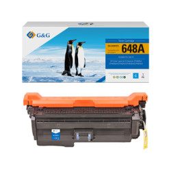 G&G kompatibilní toner s HP CE261A, NT-CH261FC, HP 648A, cyan, 11000str.