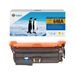 G&G kompatibilní toner s HP CE262A, NT-CH262FY, HP 648A, yellow, 11000str.