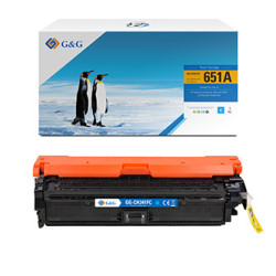 G&G kompatibilní toner s HP CE341A, NT-CH341FC, HP 651A, cyan, 16000str.