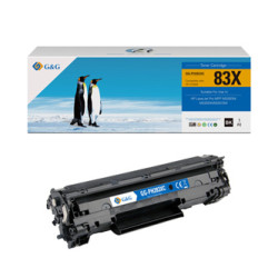 G&G kompatibilní toner s HP CF283X, CF283A, Canon CRG137, CRG737, NT-PH283XCU, black, 2200str.