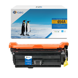G&G kompatibilní toner s HP CF331A, NT-CHF331FC, HP 654A, cyan, 15000str.