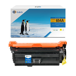 G&G kompatibilní toner s HP CF332A, NT-CHF332FY, HP 654A, yellow, 15000str.