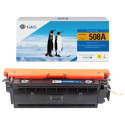 G&G kompatibilní toner s HP CF362A, NT-PH362Y, HP 508A, yellow, 5000str.