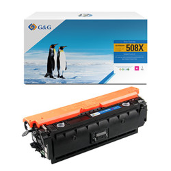 G&G kompatibilní toner s HP CF363X, NT-PH363XM, HP 508X, magenta, 9500str., high capacity