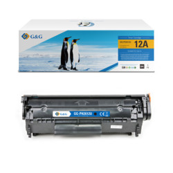 G&G kompatibilní toner s HP Q2612A, Canon CRG303, CRG104, CRG703, FX10, CRG, NT-PH2612U, HP 12A, black, 2000str.